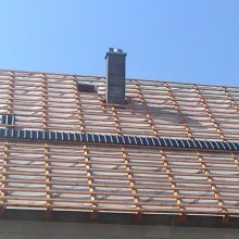 Sluhy - vyzdění hrubé stavby