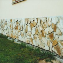 Mnichovice - RD - obklad kamenem