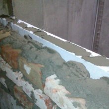 Novákových - rekonstrukce bytu - zednické práce