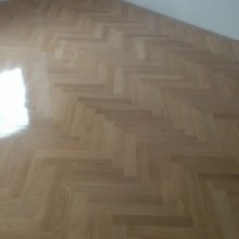 Praha - Flora - renovace starých parket