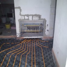 Hostivice - RD - voda, topení, kanalizace