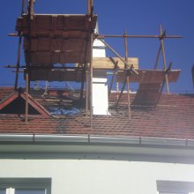 Strašice - sanace komínů