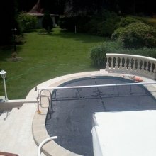 Praha - RD - obložení bazénu