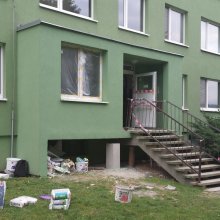 Most - zateplení vchodu