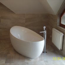 Průhonice - rekonstrukce koupelny