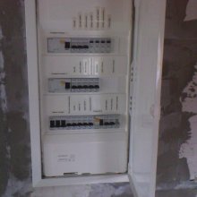 Dobříš - RD - elektroinstalace