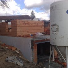 Žinkovy - hrubá stavba