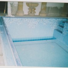 Praha - obklad vnitřního bazénu