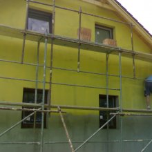 Hostivice - stavba rodinného domu