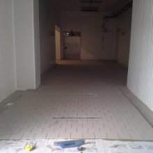 Příbram - masokombinát - dlažba