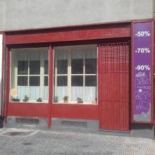 Praha 1 - renovace výlohy