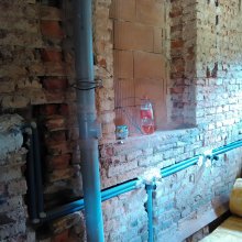 Velký Šenov - podlahové vytápění