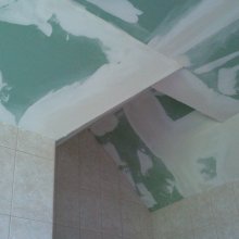 Maršov - sádrokarton v podkroví