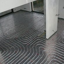 Třebíč - podlahové topení