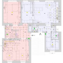 Praha 2 - dispoziční návrh dvou bytů