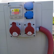 Horka nad Moravou - Dodávka, montáž, zapojení a revize elektroměrového pilíře