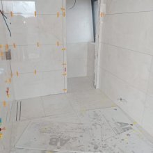 Měšice - obklady a dlazby novostavby RD