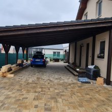 Králův Dvůr - Kompletně realizace pergoly