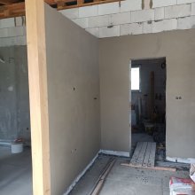 Maletín - Provedení štuku