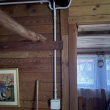 Hracholusky - Rekonstrukce elektroinstalace chaty