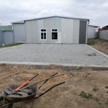 Třebíč - Zaklad pod halu