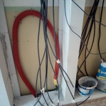 Praha 9 - Nove rozvody elektriky a protipozarni sdk pro bytovy