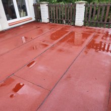 Praha 5 - Izolace terasy - asfaltové pásy