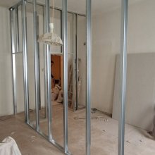 Praha 2 - Montaž SDK příček