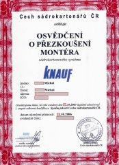 KNAUF - SÁDROKARTON