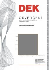 dek osvěčení